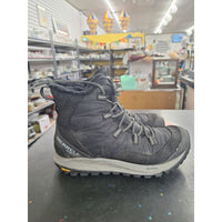 Merrell Womens Waterproof Hiking Boots Black Vibram Soles Size 7