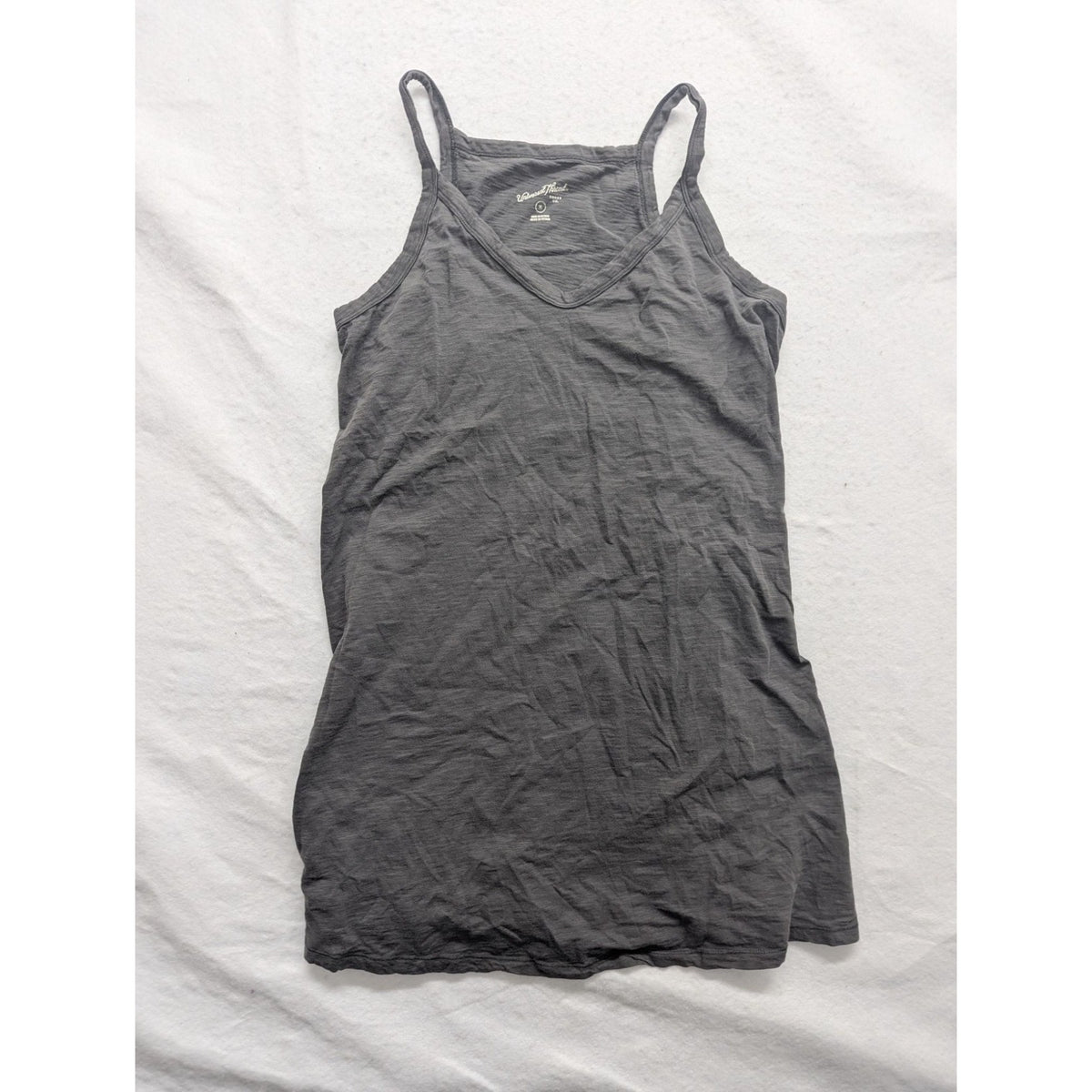 Universal Thread Gray Sleeveless Tank Top XL Cotton Blend Womens Casual