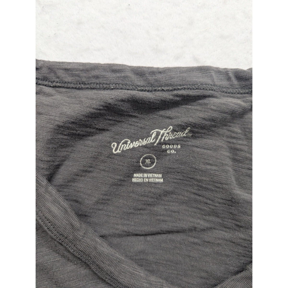 Universal Thread Gray Sleeveless Tank Top XL Cotton Blend Womens Casual