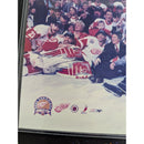 2002 Detroit Red Wings Stanley Cup Champions Team Photo With Holographic Seal NHLPA Licensed