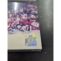 2002 Detroit Red Wings Stanley Cup Champions Team Photo With Holographic Seal NHLPA Licensed
