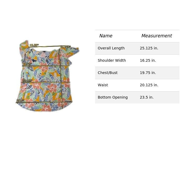 Ann Taylor Factory Tropical Floral Print Short Sleeve Blouse Top Xl