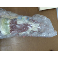 Lladro-Inspired Ceramic Girl Figurine With Flowers "Lotsa Love Today Tomorrow & Always" Tag 8.5 Inches