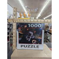 Outer Space 1000 Piece Jigsaw Puzzle By Turner Licensing 29"x20" Precision-Cut Pieces & Art Guide Included