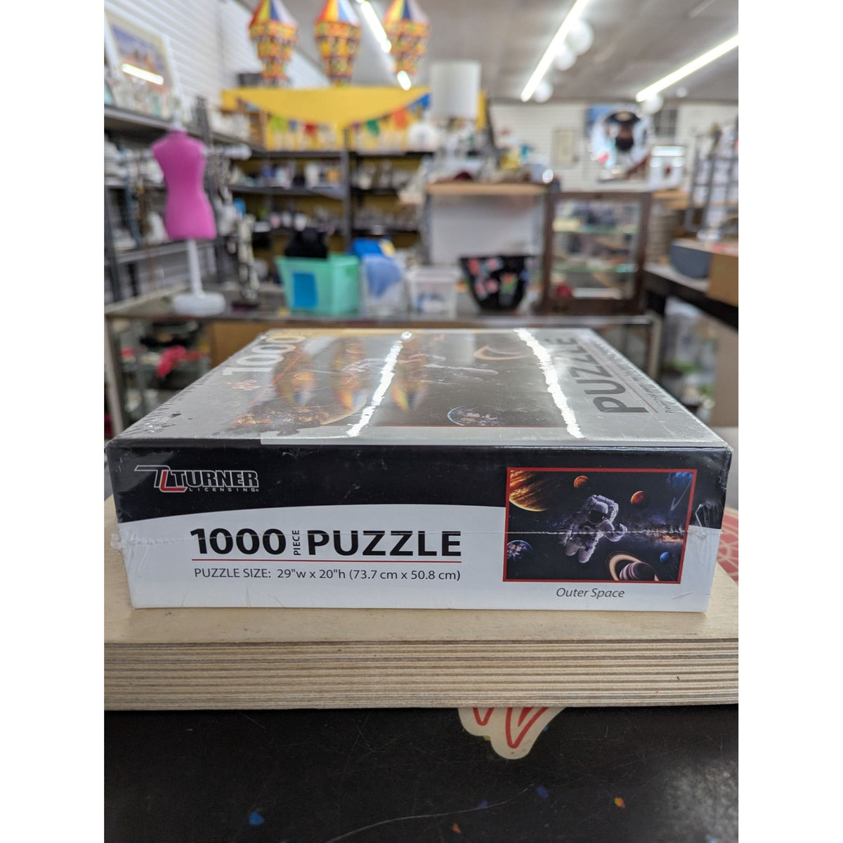 Outer Space 1000 Piece Jigsaw Puzzle By Turner Licensing 29"x20" Precision-Cut Pieces & Art Guide Included