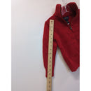 Ralph Lauren Boys Red Half-Zip Cotton Sweater Size 4
