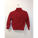 Ralph Lauren Boys Red Half-Zip Cotton Sweater Size 4