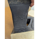Sorel Black Leather Ankle Boots With Block Heel & Elastic Side Panels