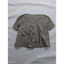 Suti M Women’s Geometric Print Top Short Sleeves Casual Blouse