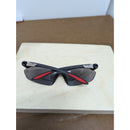 Ironman Foster Grant Sports Sunglasses Black Gray Red Accents Lightweight