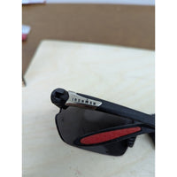 Ironman Foster Grant Sports Sunglasses Black Gray Red Accents Lightweight