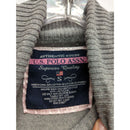 U.S. Polo Assn. Gray Turtleneck Sweater Embroidered Logo Small 80% Cotton Blend Long Sleeve Womens Casual Wear