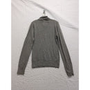 U.S. Polo Assn. Gray Turtleneck Sweater Embroidered Logo Small 80% Cotton Blend Long Sleeve Womens Casual Wear