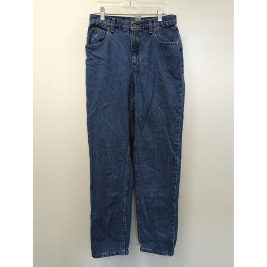 Liz Claiborne Classic Fit Womens Blue Denim Jeans Size 8 Made In Mexico