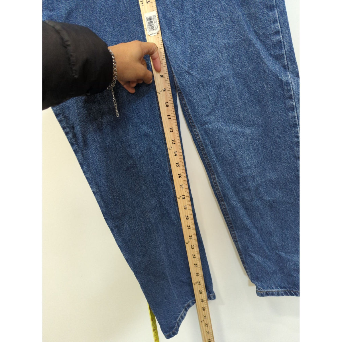 Liz Claiborne Classic Fit Womens Blue Denim Jeans Size 8 Made In Mexico