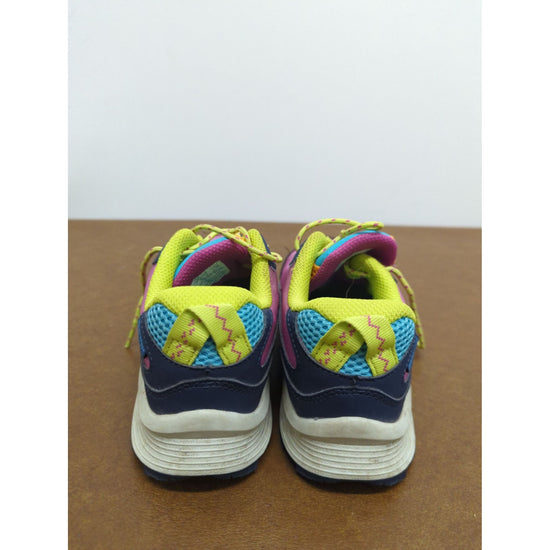 Merrell Kids Waterproof Multicolor Trail Shoes Size 3M Pink Yellow Blue