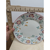 Vintage Churchill Floral Ceramic Dinner Plates (3) Staffordshire England
