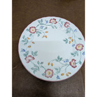 Vintage Churchill Floral Ceramic Dinner Plates (3) Staffordshire England
