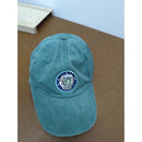 Adams Green Adjustable Baseball Cap With Embroidered Cat Astronaut Patch
