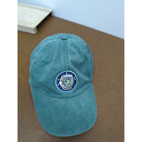 Adams Green Adjustable Baseball Cap With Embroidered Cat Astronaut Patch