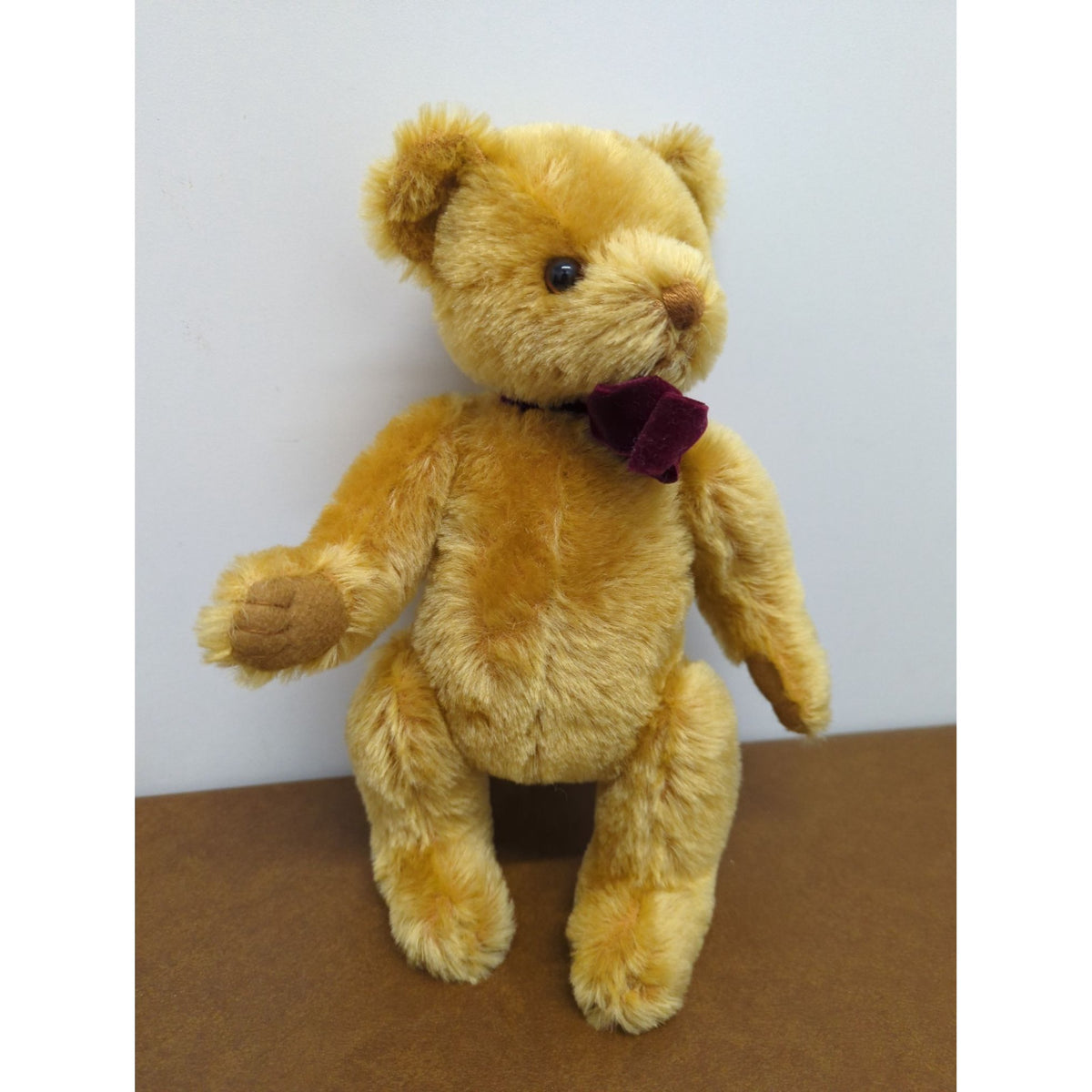 Gund Teddy Bearkin Mohair Plush 10" Artisans Collection Golden Brown W/ Tag