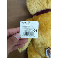 Gund Teddy Bearkin Mohair Plush 10" Artisans Collection Golden Brown W/ Tag