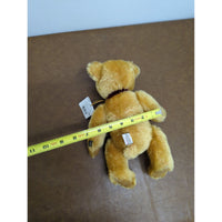 Gund Teddy Bearkin Mohair Plush 10" Artisans Collection Golden Brown W/ Tag