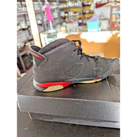 Air Jordan 6 Retro TD Black/Red Basketball Shoes Size 10C With Box