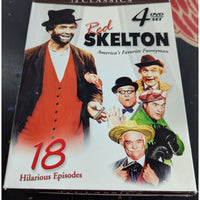 Red Skelton TV Classics 4 DVD Set - 18 Episodes