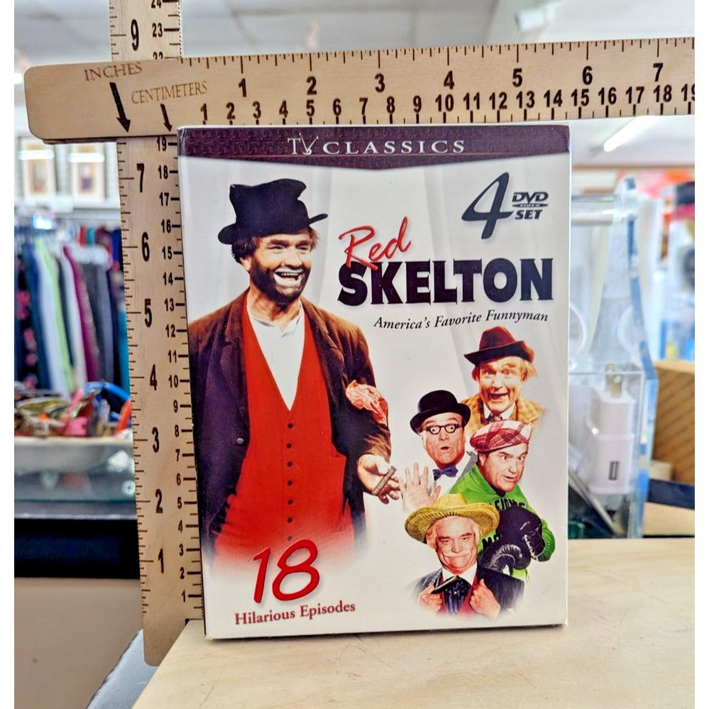 Red Skelton TV Classics 4 DVD Set - 18 Episodes