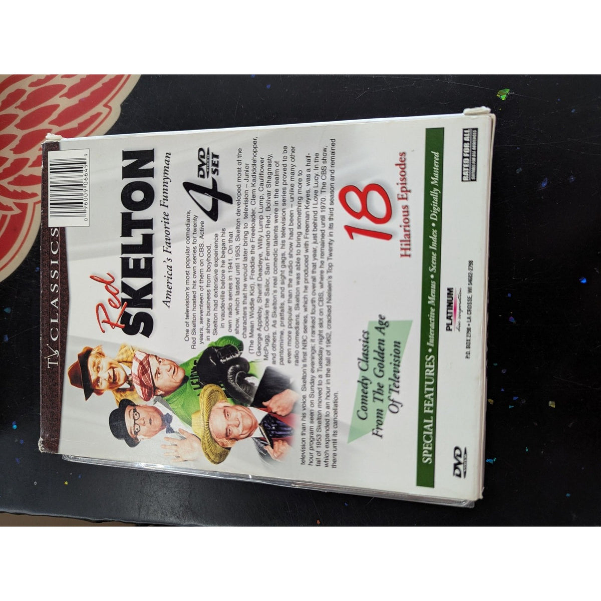 Red Skelton TV Classics 4 DVD Set - 18 Episodes
