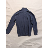 Tom Tailor Mens Blue Wool Blend Sweater Size L Made In Bangladesh