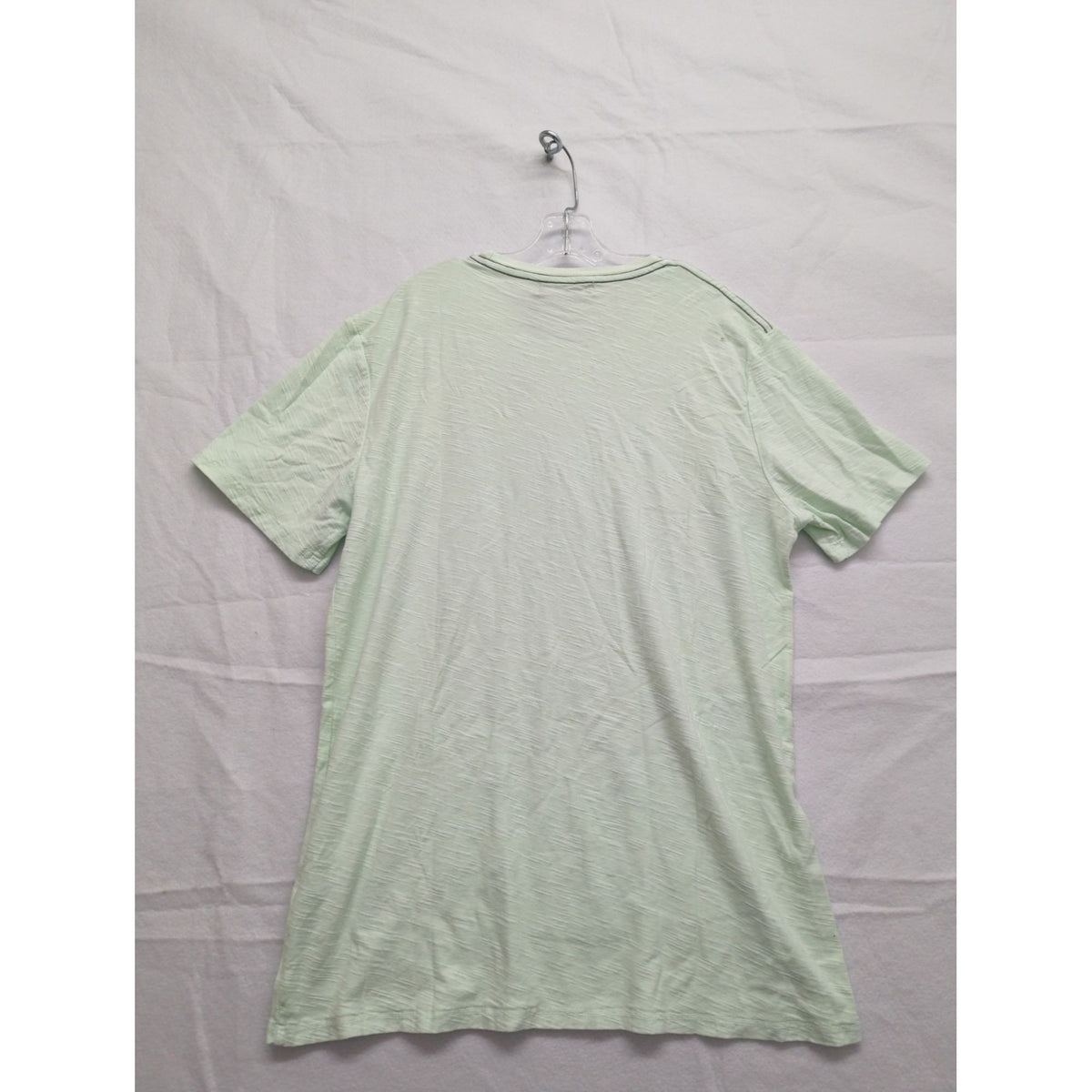 Michael Stars M Crew Slub Tee Sea Mist Lightweight Casual T-Shirt New With Tags