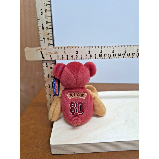 Limited Treasures Pro Bear Jerry Rice 49ers Plush Toy