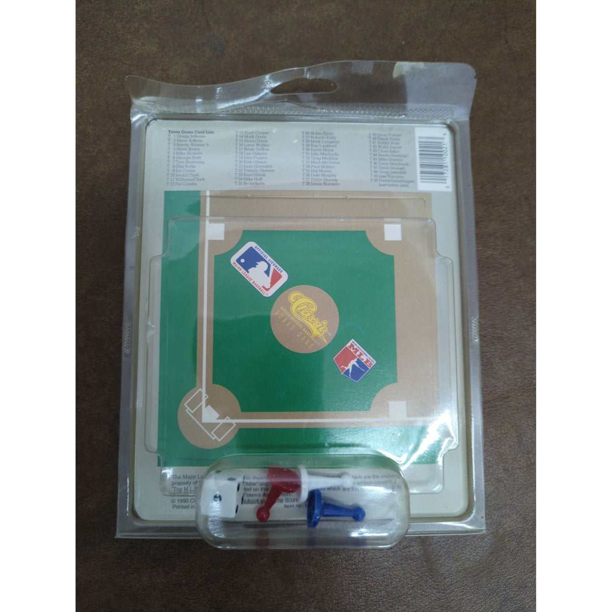 Classic MLB Trivia Board Game Travel Edition 1990 Sealed With 50 Player Cards & Dice