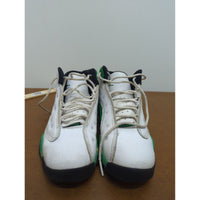 Air Jordan 13 Retro Green & White Youth Basketball Shoes Size 3Y
