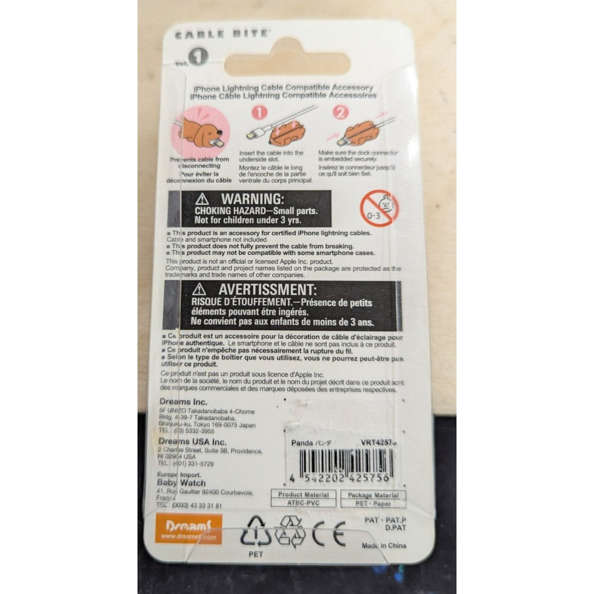 Cable Bite Panda Iphone Fast Cable Protector Accessory