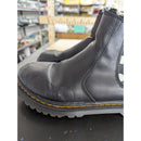 Dr. Martens Black Leather Polka Dot Lined Chelsea Boots Size US 5