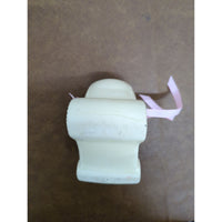 Ceramic Baby Carriage Trinket Holder With Pink Ribbon Accents 4" x 4.5" Cream & Pink