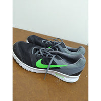 Nike Air Mens Running Shoes Black/Green Lace-Up Size 10 UK
