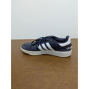 Adidas Navy Blue & White Sneakers Lace-Up Mens Size 8.5 Rubber Sole Casual Style