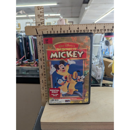 Walt Disneys Spirit Of Mickey VHS Movie Collectible