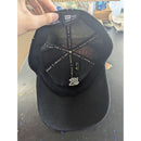 New Era Black White Sox Baseball Cap Medium-Large Genuine Merchandise Mesh Back