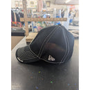 New Era Black White Sox Baseball Cap Medium-Large Genuine Merchandise Mesh Back