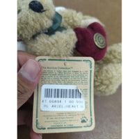 Boyds Archive Collection Ariel Bear Ornament With Heart 1990-1997 Handmade Plush 5 Inches