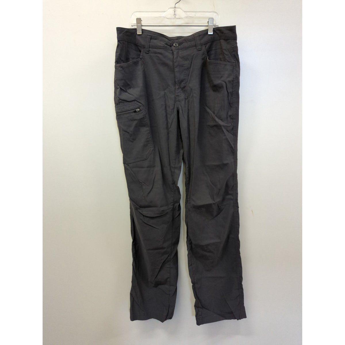 Eddie Bauer Mens Gray Cargo Pants Size 34x34 Lightweight Durable Outdoor Wear