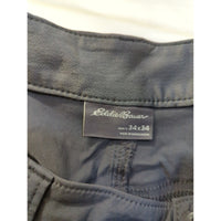 Eddie Bauer Mens Gray Cargo Pants Size 34x34 Lightweight Durable Outdoor Wear