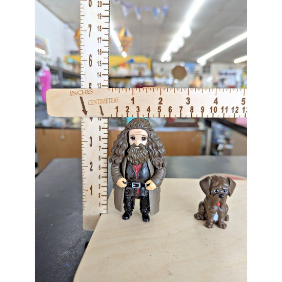 Harry Potter Hagrid & Fang Mini Figures 4" & 2" Vinyl Collectibles Detailed Desi