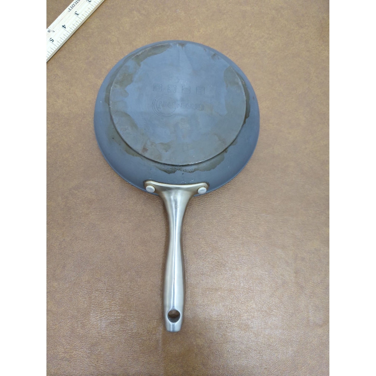 GreenPan Nonstick Saucepan With Stainless Steel Handle 6-Inch Gray
