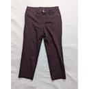 Avenue Womens Burgundy Stretch Pants Size 18 Average